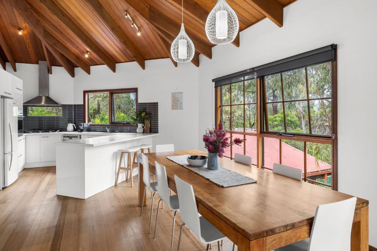 Yirrip House Nestled On The Edge Of National Park Aireys Inlet Exterior foto