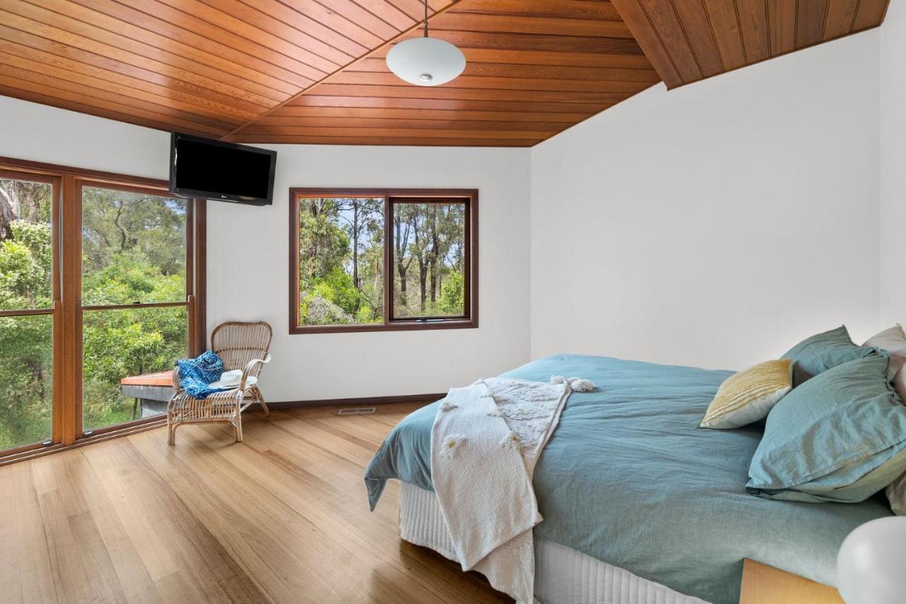 Yirrip House Nestled On The Edge Of National Park Aireys Inlet Exterior foto